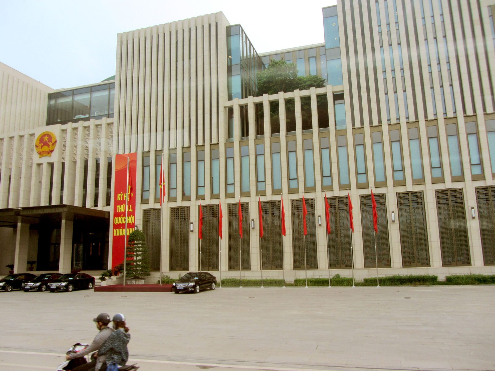 Toà nhà Quốc hội Việt Nam tại Hà Nội.